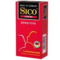 Купить: Sico Sensitive 12  шт презервативы контурные