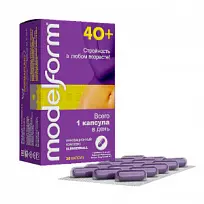 Купить: Модельформ 40+ 30 шт капсулы для похудения