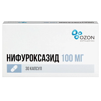 Купить: Нифуроксазид 100 мг 30 шт капсулы