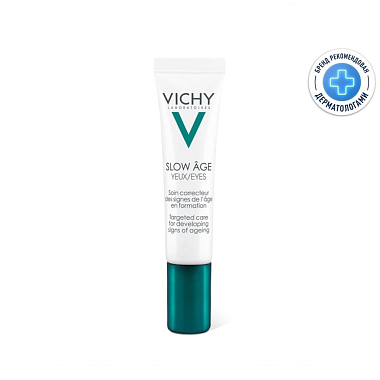 Купить Vichy Slow Age уход укрепляющий для кожи вокруг глаз, 15мл