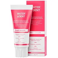Купить: Waterdent Fresh Breath 60 г гель для чистки языка антибактериальный
