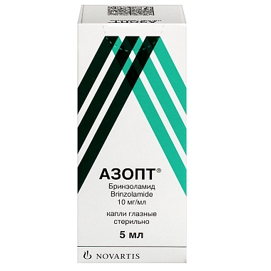 Купить Азопт 1% 5 мл капли глазные