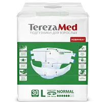 Купить: TerezaMed 30 шт подгузники для взрослых размер L нормал