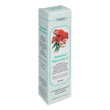 Купить Эвкабал Бальзам С 40 мл эмульсия для ингаляций и наружного применения