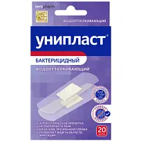 Купить: Унипласт 1,9 см х 7,2 см 20 шт пластырь бактерицидный прозрачный