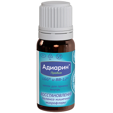 Купить Адиарин Пробио 8 г капли