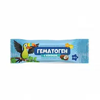 Купить: Гематоген Форте 40 г плитка с кокосом