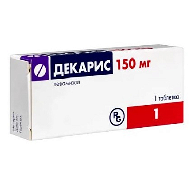 Купить Декарис 150 мг 1 шт таблетки