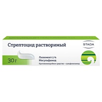 Купить: Стрептоцид 5 % 30 г линимент