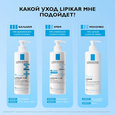 Купить La Roche-Posay Lipikar AP+M 200 мл крем липидовосполняющий увлажняющий  для сухой кожи лица и тела склонной к атопии с маслом ши