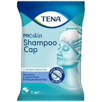 Купить: Tena 1 шт шапочка для мытья головы экспресс-шампунь