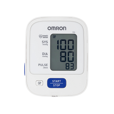 Купить Omron 711 НЕМ-8712-СМ2 тонометр автоматический с манжетой 22-32 см