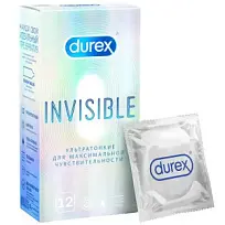 Купить: Durex Invisible 12 шт презервативы ультра тонкие