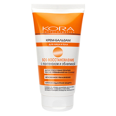 Купить Kora 150 мл крем-бальзам для лица и тела SOS-восстановление