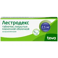 Купить: Лестродекс 2,5 мг 30 шт таблетки покрытые пленочной оболочкой