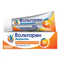 Купить: Вольтарен Эмульгель 1 % 100 г гель для наружного применения