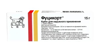 Купить Фуцикорт 15 г крем
