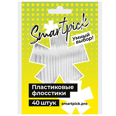 Купить Smartpick 40 шт флосстики пластиковые