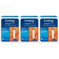 Купить: Contour TS 50 шт х 2 уп + 25 шт тест-полоски к глюкометру