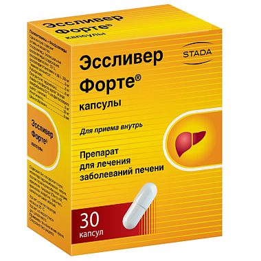 Купить Эссливер Форте 30 шт капсулы
