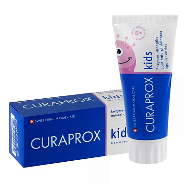 Купить Curaprox Kids 1450 ppm 60 мл зубная паста арбуз