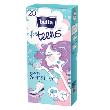 Купить Bella Panty Sensitive 20 шт прокладки ежедневные для подростков