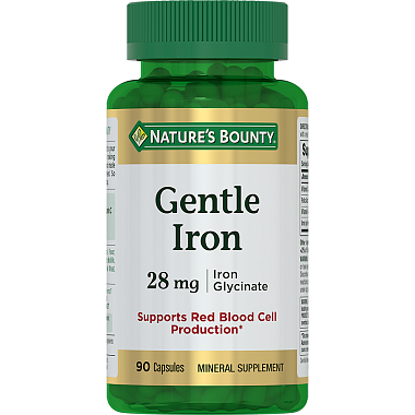 Купить Nature's Bounty Легкодоступное железо 28 мг 90 шт капсулы
