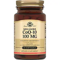 Купить: Solgar Коэнзим Q-10 100 мг 30 шт капсулы