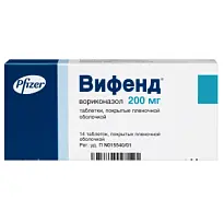 Купить: Вифенд 200 мг 14 шт таблетки покрытые пленочной оболочкой