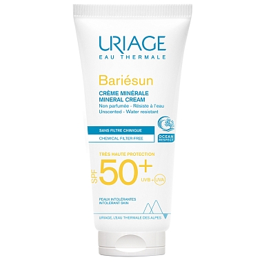 Купить Uriage Bariesun SPF 50+ 100 мл крем минеральный