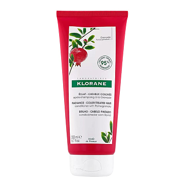 Купить Klorane 200 мл бальзам-ополаскиватель для окрашенных волос гранат