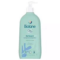 Купить: Biolane Bio 500 мл гель-душ для очищения тела и волос органический