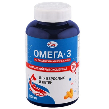 Купить Омега-3 160 шт капсулы салмоника из дикого камчатского лосося для взрослых и детей