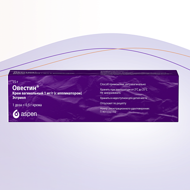 Купить Овестин 15 г крем вагинальный