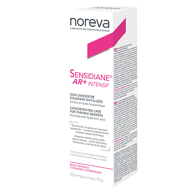 Купить Noreva Sensidiane AR+ 30 мл крем для лица для чувствительной кожи интенсивный