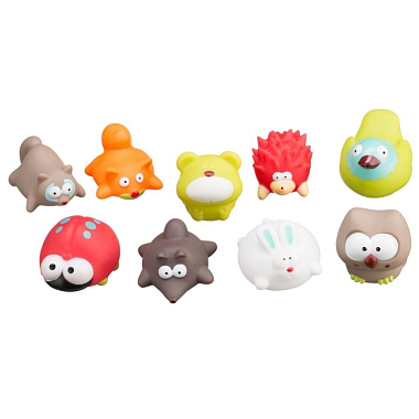 Купить Roxy Kids 9 шт набор игрушек для ванной лесные жители