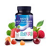 Купить LIVS Комплекс мультивитаминов для мужчин 50 шт мармеладные пастилки со вкусом фруктов и ягод
