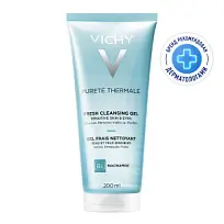 Купить: Vichy Purete Thermale 200 мл гель освежающий очищающий  для умывания лица с ниацинамидом