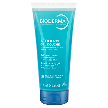 Купить Bioderma Atoderm 100 мл гель для душа мягкий очищающий