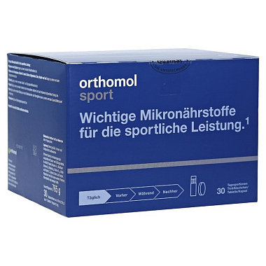 Купить Orthomol Sport жидкость + таблетки курс 30 дней