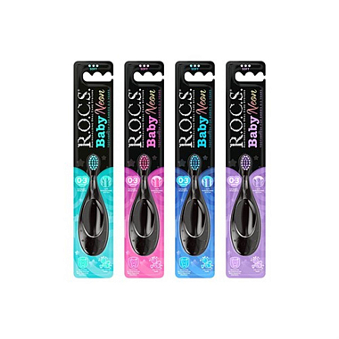 Купить Rocs Baby Neon щетка зубная для детей мягкая 0+