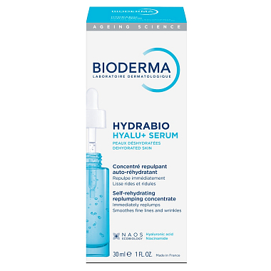 Купить Bioderma Hydrabio Hyalu+ Serum 30 мл сыворотка против морщин увлажняющая