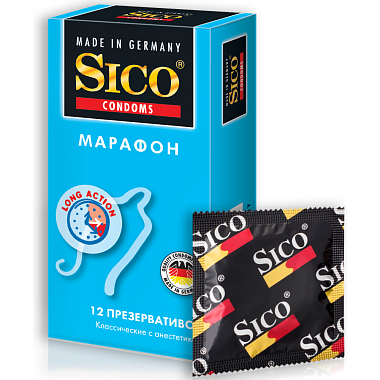 Купить Sico Марафон 12 шт презервативы классические