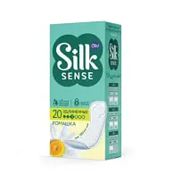 Купить: Ola Silk Sense Daily Deo Large 20 шт прокладки ежедневные ромашка