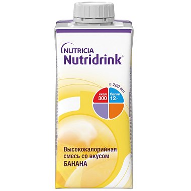 Купить Нутридринк 200 мл напиток для энтерального питания банан