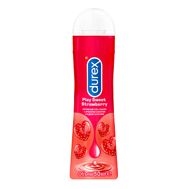 Купить Durex  Play Sweet гель-смазка 50 мл клубника