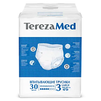 Купить: TerezaMed 30 шт трусы-подгузники для взрослых размер L 