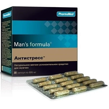 Купить Man's formula Антистресс 30 шт капсулы