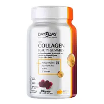 Купить: Orzax DAY2DAY Collagen Beauty Gummies 60 шт пастилки жевательные