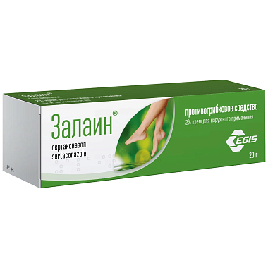 Купить Залаин 2% 20 г крем для наружного применения